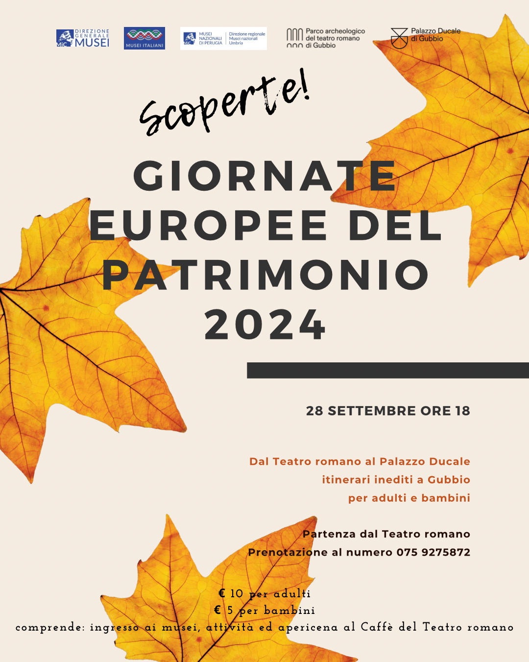 Giornate Europee del Patrimonio 2024: Parco Archeologico del Teatro Romano di Gubbio